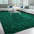 thumbnail image 3 of ZENELESS 8'x10' Soft Area Rug Indoor Modern Fluffy Rugs for Living Room Bedroom Carpet Home Decor Green, 3 of 9