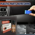 thumbnail image 3 of Muecwrye Plastic Ceramic Coating, Car Interior Cleaner, Car Plastic Interior Scratch Remover, Plastic Scratch Repair, for Plastic, Rubber, Leather on Car Box, Dash,Seat, Carpet, 3 of 7