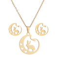 thumbnail image 2 of Womens Fashion Pendant Earring Set Color Clavicle Necklace Exquisite Earrings, 2 of 8
