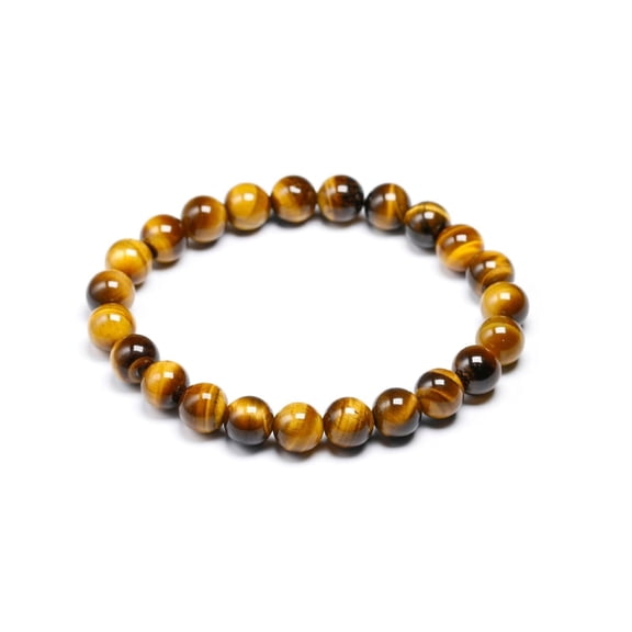 Jet International Brown Gemstone Bracelet, 1 Pack