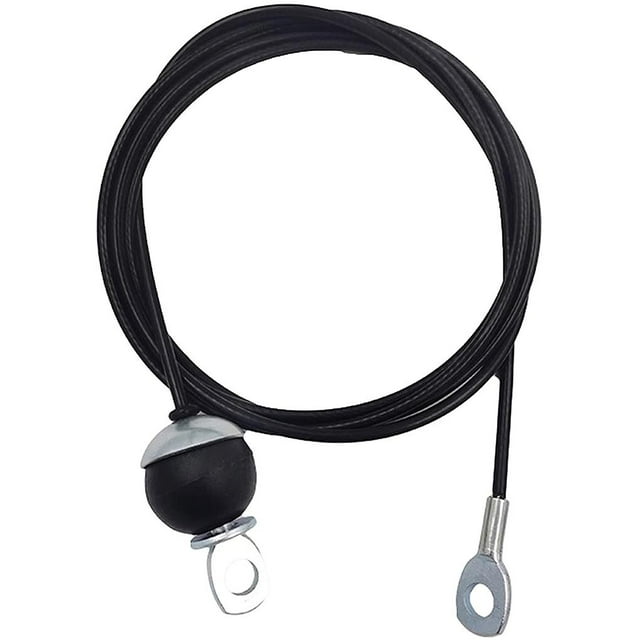 Advancent Cable de gimnasio ajustable Cable de gimnasio Cuerda de alambre con hebillas Cable de ejercicio portátil Cuerda de acero resistente Cable de Gimnasios en casa Negro 2M Advancent OD010758-02