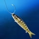 thumbnail image 4 of Señuelo para pesca de lubina, señuelos de lubina de superficie segmentados animados, anzuelos triples realistas Un amarillo, 4 of 7