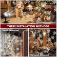 thumbnail image 4 of Christmas Led Projection Lamp, Ip65 Outdoor Christmas Snowflake Projector With Remote Control Timer Kr, 4 of 5