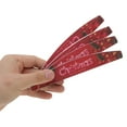 thumbnail image 4 of Unique Bargains Crescent Moon Multifunctional Nail File 4 Pcs Red [Crescent Moon], 4 of 6