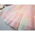 thumbnail image 7 of Flower Girl Dress Organza Toddler Dresses Puff Sleeve & Bow Bcak Girls Princess Dress for Wedding Birthday Party, 7 of 7
