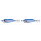 thumbnail image 1 of Anzuelos de calamar brillantes, señuelo de pesca de calamar Horizontal Artificial de 11CM/13,4G (azul), 1 of 8