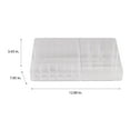 thumbnail image 4 of Simplify 15 Compartment Acrylic Cosmetic Organizer, Clear, 4 of 6