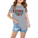 thumbnail image 1 of Fiudx Camisa Navideña, Linda Blusa con Mangas Abullonadas, Camiseta de Tela Suave y Transpirable, Ropa de Verano Moderna, Ropa Informal para Fiestas Escolares, Atuendo Cómodo para Niñas y Niños., 1 of 4