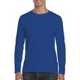 thumbnail image 2 of Gildan Mens Soft Style Long Sleeve T-Shirt, 2 of 5