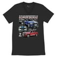 thumbnail image 5 of Ford Shelby Super Snake F-150 Men's V-Neck T-shirt Pickup Truck 4x4 Off-Road V8, 5 of 7