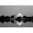 thumbnail image 2 of Highsmith, Carol 32x23 Gold Ornate Wood Framed with Double Matting Museum Art Print Titled - Jefferson Memorial-Washington-D.C., 2 of 4