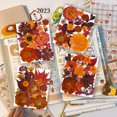thumbnail image 2 of Paquete de Flores Secas YouthBro 141PCS Mariposas de Otoño Marrón DIY, 2 of 7
