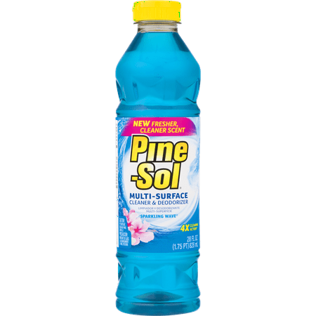 Pine-Sol Multi-Surface Cleaner, Sparkling Wave, 28 Fluid Ounce Bottle