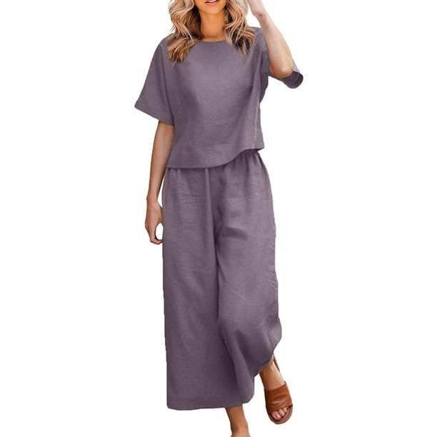 Purple plus size pant suits hotsell
