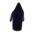 thumbnail image 4 of Naturalizer Sienna Women's Heels Midnight Blue Suede Size 11 M, 4 of 8