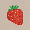 thumbnail image 2 of Dalix Strawberry Embroidered Fleece Cropped Hoodie Cold Fall Winter Women in Heather Dust 2XL XX-Large, 2 of 5