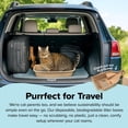thumbnail image 6 of 6 Count Jumbo Disposable Cat Litter Boxes, Durable & Portable, Odor Control Design, Eco-Friendly for Home and Travel Use, 6 of 9