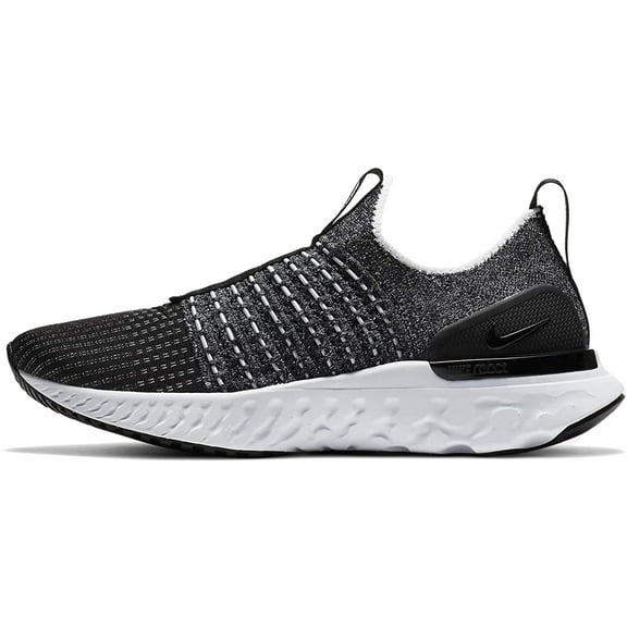 Nike React Phantom Run Flyknit 2 CJ0280-002 Womens Black Running Shoes FD1195