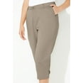 thumbnail image 4 of Catherines Women's Plus Size Liz&Me Chino Tab Capri, 4 of 5