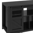 thumbnail image 6 of Dextrus 120 gal Fish Metal Tank Stand with Storage, 1100 lbs Capacity, Power Outlets, Barn Door, Black, 6 of 11