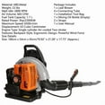 thumbnail image 7 of 63CC Gas Backpack Leaf Blower 2 Stroke Enginee 665CFM 205MPH Ergonomic Harness System Low Vibration and Cruise Control Powerful Gas Blowers for Lawn Yard Care-Gifts for Dad, 7 of 7