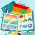 thumbnail image 2 of Magnetic Fraction Educational Puzzle, Magnetic Fraction Tiles & Fraction Circles Set, Math Manipulatives for Elementary School, Montessori Fraction Manipulatives Learning Toys for Kids, 2 of 6