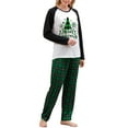 thumbnail image 3 of Family Matching Pajama Sets Cute Christmas Tree Sleepwear Snowman Holiday PJS for Couples and Kids, 3 of 10