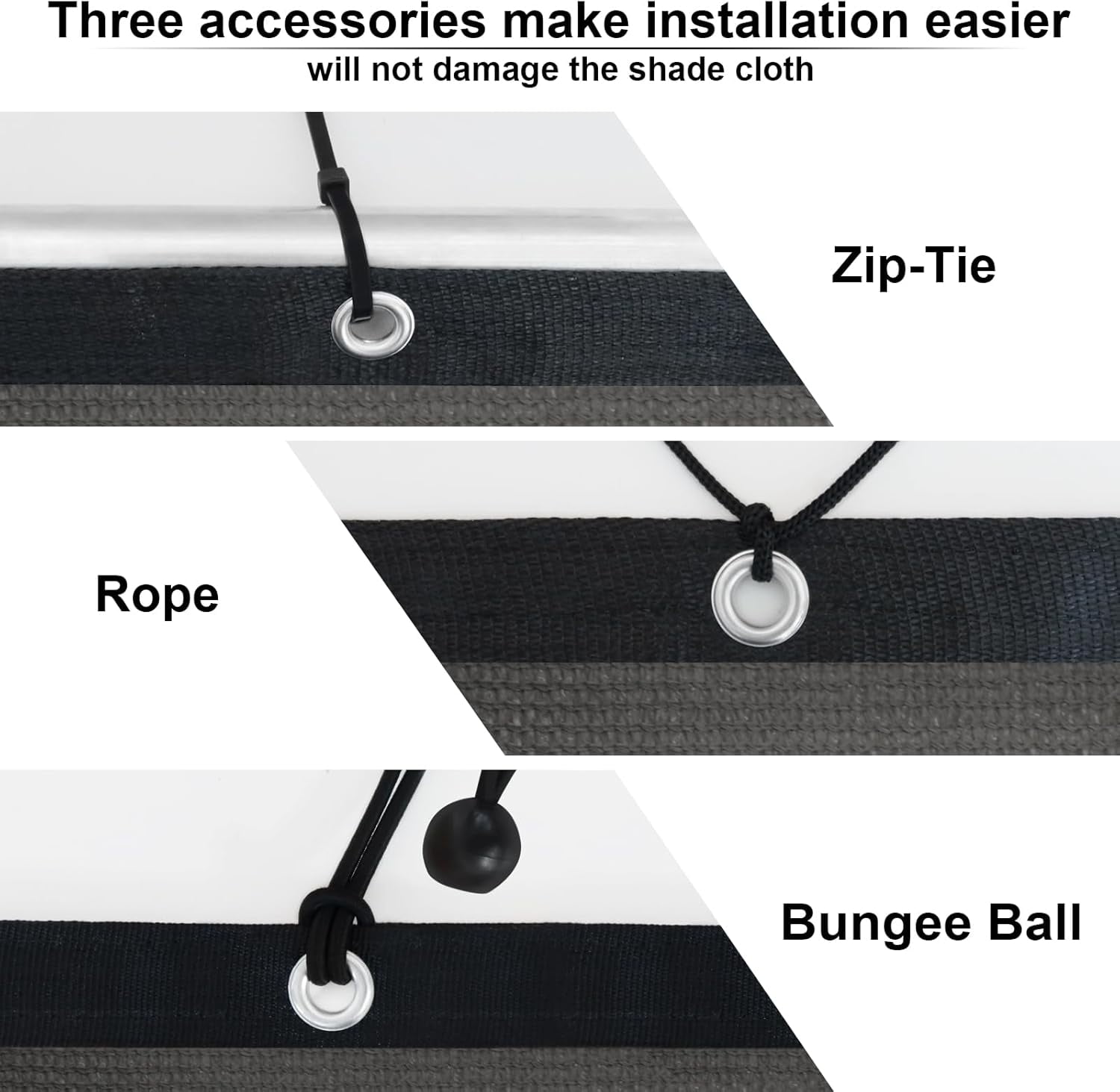 NAWAY 90% Sun Shade Cloth 12'x16' Outdoor Pergola Shade Cover Canopy with Grommets UV Block Privacy Screen for Patio, Backyards, Outdoor, Carport, Garden, Gray