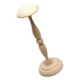 thumbnail image 3 of HILABEE Vintage Wooden Wig Helmet Hat Rack Holder Display Stands Freestanding . L L, 3 of 9