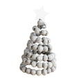 thumbnail image 4 of Decoración de escritorio BLESIY Mini Árbol de Navidad de mesa de madera Gris, 4 of 8