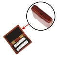 thumbnail image 4 of Étui en Noyer Noir pour Clarinette Saxophone Accessoires d'Instruments de Musique Rouge Foncé, 4 of 8