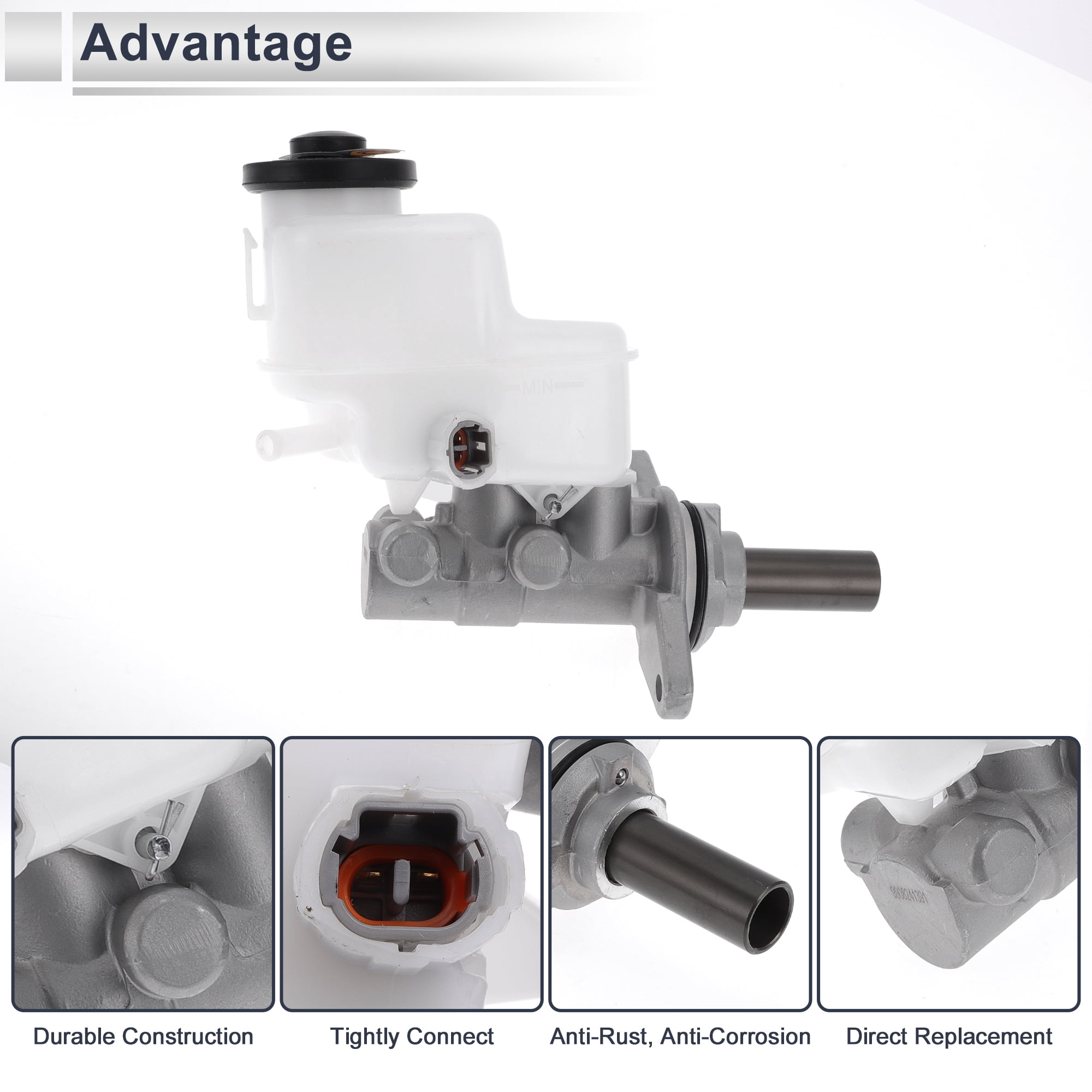 Unique Bargains Brake Master Cylinder for Toyota Tacoma 2009-2022 Hydraulic