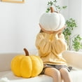 thumbnail image 1 of Décorations d'Halloween, Citrouille Artificielle en Peluche Citrouille Artificielle Récolte d'Automne Farcie Performance Citrouille Conduite, 1 of 8