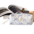thumbnail image 3 of Pencil Case for Girls Multifunctional Makeup Brush Bags Portable Bow Pencil Case Colorful Travel Toi, 3 of 6