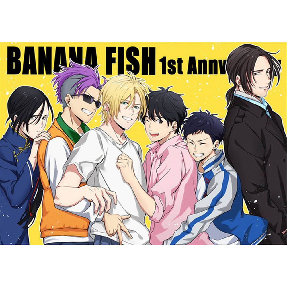 Banana Fish Anime HD Canvas Print Wall Poster Scroll Home Decor Cosplay 