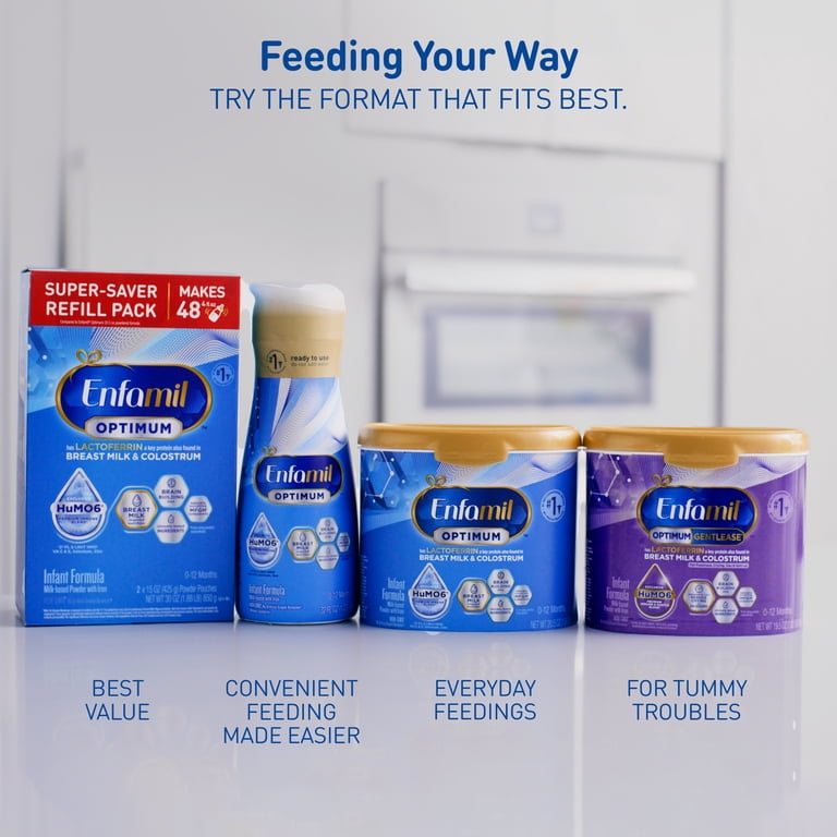Enfamil Optimum (Enspire) Gentlease Powder Baby Formula, Our