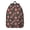 Floral and Bee D, variant on Vintage Lemon Lover School Backpack, Floral Yellow Fruit Pattern Casual Daypack for Women, Students, and Summer Use