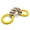 Yellow, variant on Likaty Dog Chew Toys for Aggressive Chewers, Indestructible Rope Dog Toy Puppy Chew Teething Toys for Large Medium Small Dogs,Green