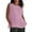 Pink, variant on Jxximdong Tank Top for Women Linen Shirts Solid Color Sleeve Tops Summer Casual Loose Round Neck Work Blouses Ladies Basic Tunic Tops