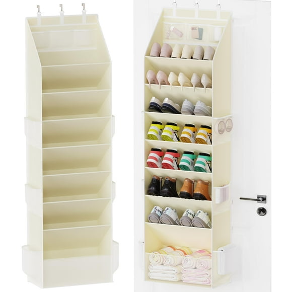 Organizador de zapatos Criusia Over the Door, 16 a 24 pares