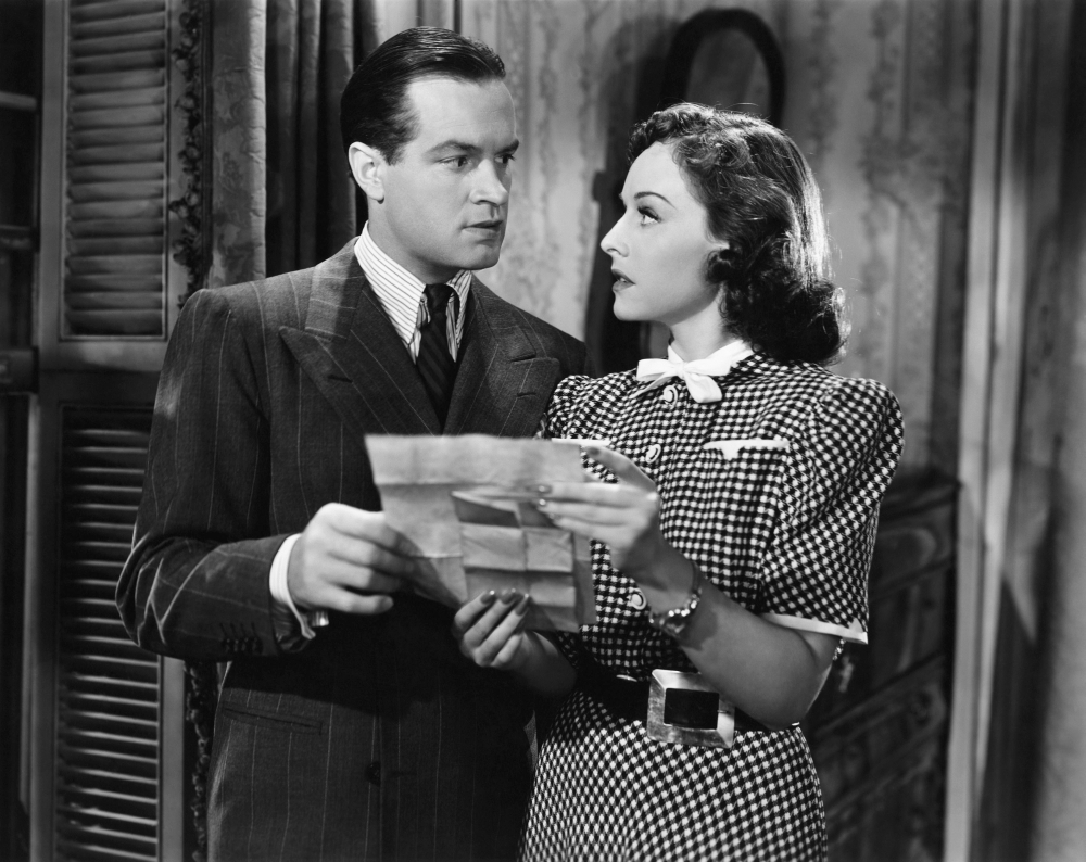 The Cat And The Canary From Left: Bob Hope Paulette Goddard 1939 Photo ...