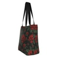 thumbnail image 4 of Fotbe Roses Pattern Beach Tote,Shoulder Handbag,Spacious Tote Bag,Lightweight Travel Bag,Versatile Shopping Bag, 4 of 9