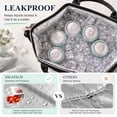 thumbnail image 4 of Insulated Lunch Bag for Women, Large 12L Reusable Cooler Lunch Box for Work, Office, Picnic, Leakproof Tote with Shoulder Strap, 4 of 10