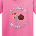 thumbnail image 4 of Inktastic Less Upsetti More Spaghetti Youth T-Shirt, 4 of 5