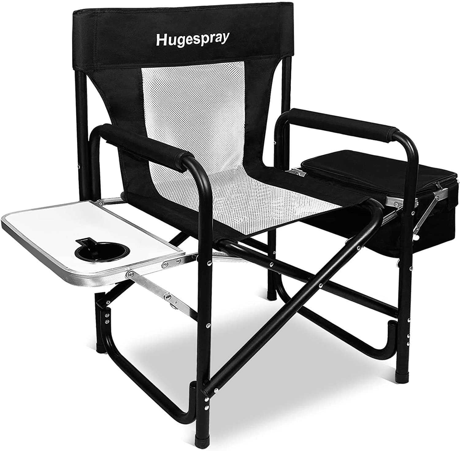 Oversized Camping Directors Chair, Heavy Duty Camping Chair for Adults