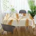 thumbnail image 5 of Yayeee Tablecloths for Rectangular Tables 54 x 54 inch Party Table Cover, Wheat Ears Pattern, 5 of 6