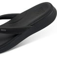 thumbnail image 7 of REEF Cushion Cloud Women's Flip Flop Black - Super Soft Molded Footbed, Enhanced Arch Support, Lightweight Water-Friendly Sandals, 7 of 7