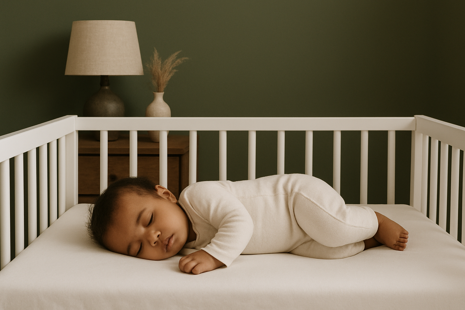 My Bed Linens' American SUPIMA Cotton 600TC, White, Breathable, Skin Friendly, Eczema Comforting & Soft Crib Sheets