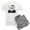 With Gray Camo Pant, variant on CafePress - Santa Mugshot - Men's Light Pajamas