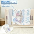 thumbnail image 3 of KAINSY Custom Crib Bedding Set for Nursery,5 Pcs Personalized Baby Crib Sets with Name for Toddler Kids,Baby Bedding Crib Sets for Girls Boys,Baby Bedding Set Infants & Newborns Gifts(Fixed Size), 3 of 7
